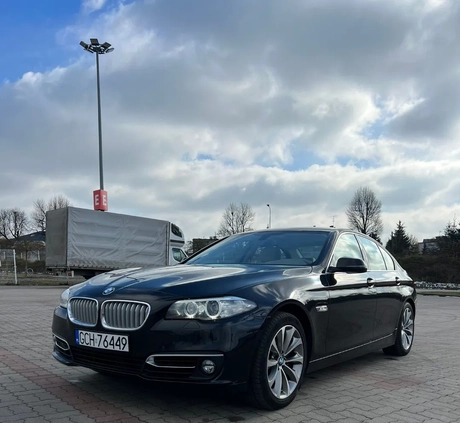 BMW Seria 5 cena 62999 przebieg: 139000, rok produkcji 2013 z Słupsk małe 106